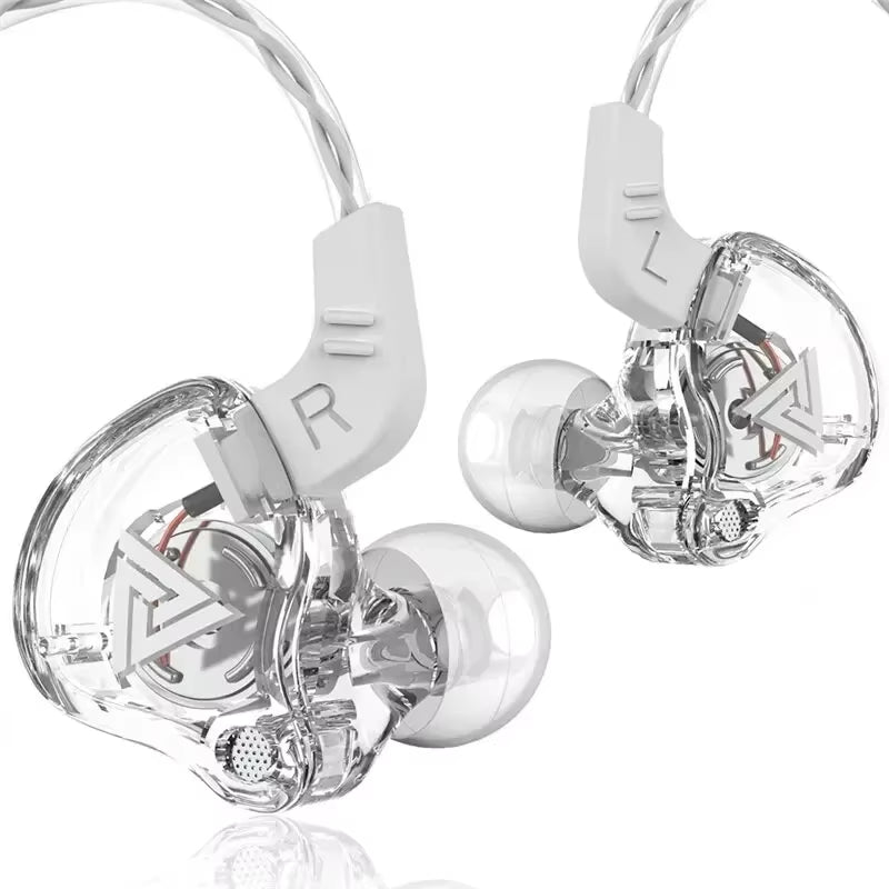  QKZ AK6 – HiFi In-Ear Headphones with Stereo Sound, Deep Bass, and Microphone | 3.5mm Jack