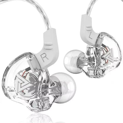  QKZ AK6 – HiFi In-Ear Headphones with Stereo Sound, Deep Bass, and Microphone | 3.5mm Jack