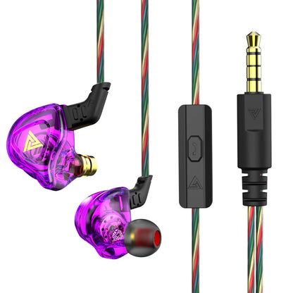  QKZ AK6 – HiFi In-Ear Headphones with Stereo Sound, Deep Bass, and Microphone | 3.5mm Jack